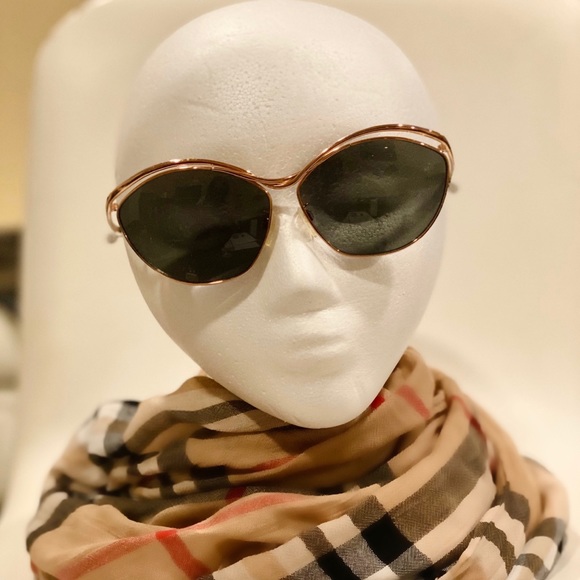 Balenciaga Sunglasses Modified Cat Eye Frame BA13